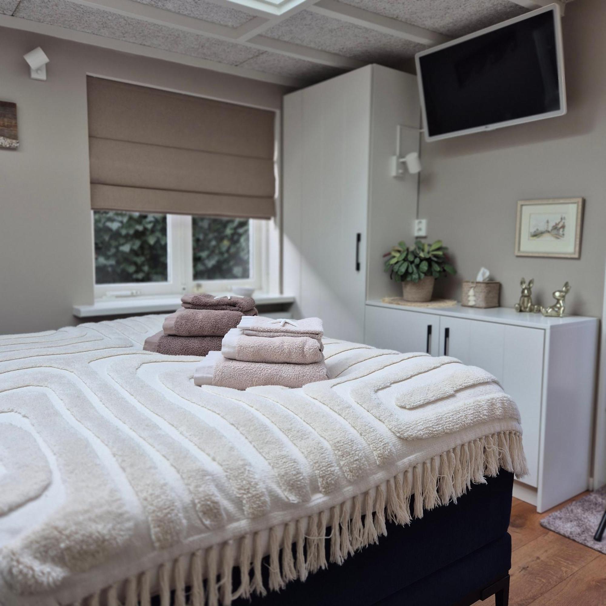 Tiny Villa De Haas Met Infraroodsauna เอ็กมอนด์อานเซ ภายนอก รูปภาพ